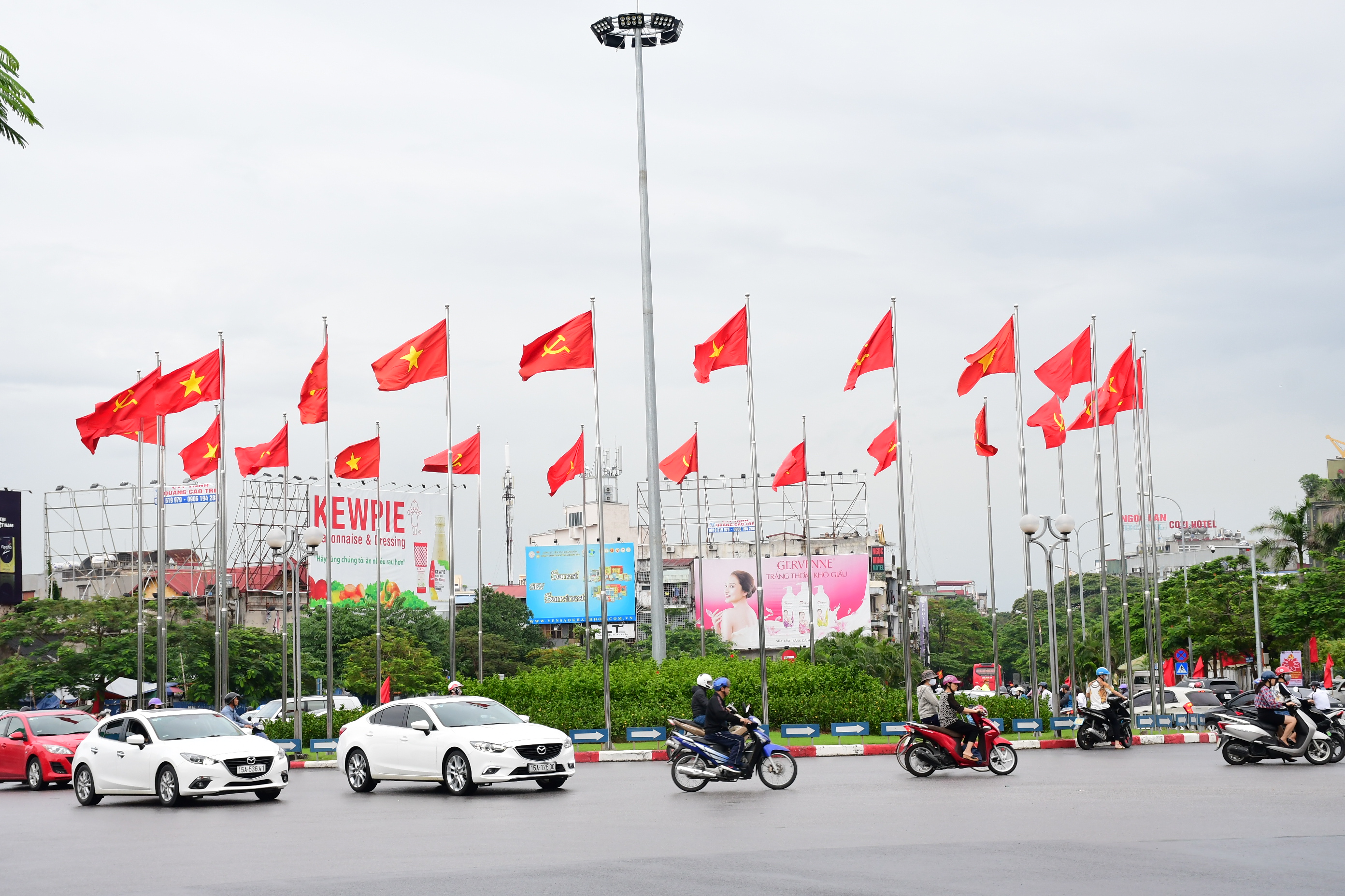 Phân luồng giao thông phục vụ Đại hội Đảng toàn quốc lần thứ XIII